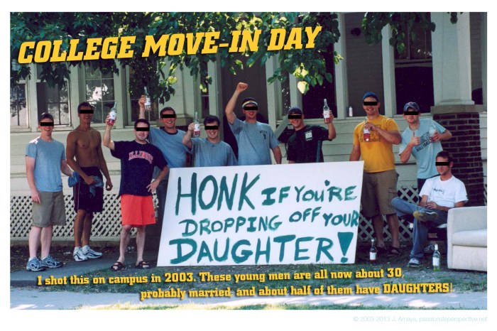 College Move-in Day